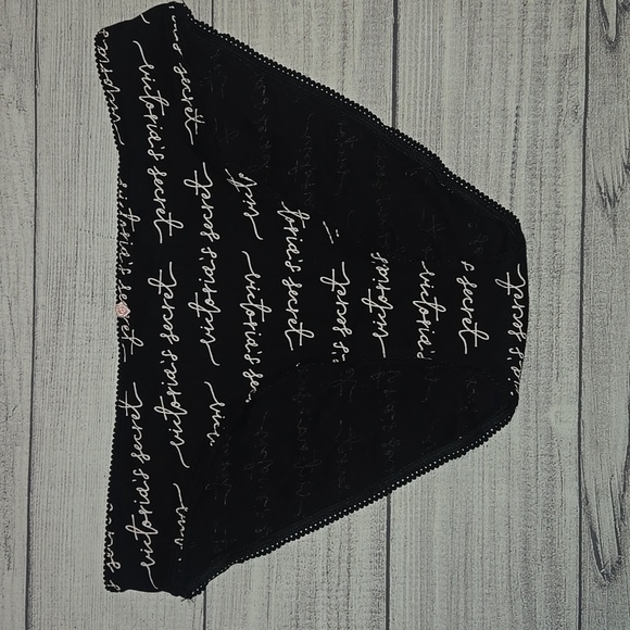 Victoria's Secret Bikini Panties Set Black/Pink Size L NWT - Picture 2 of 9